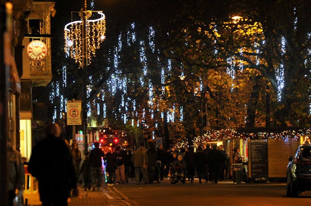 Christmas Light Switch On in Cheltenham