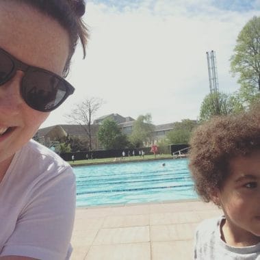 At The Lido With The Tiddlers