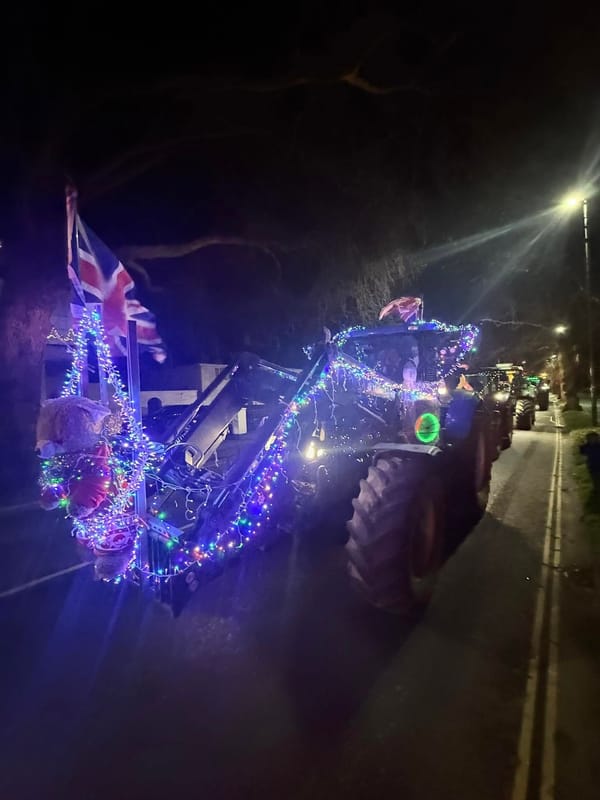 Festive Farmers Charity Tractor Tour