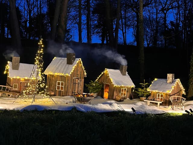 Enchanted Garden by Night